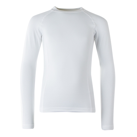 Unbranded Teamwear Baselayer Top White Kids - Front