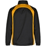 Unbranded Teamwear Elite Showerproof Jacket Black/Amber Kids - B 