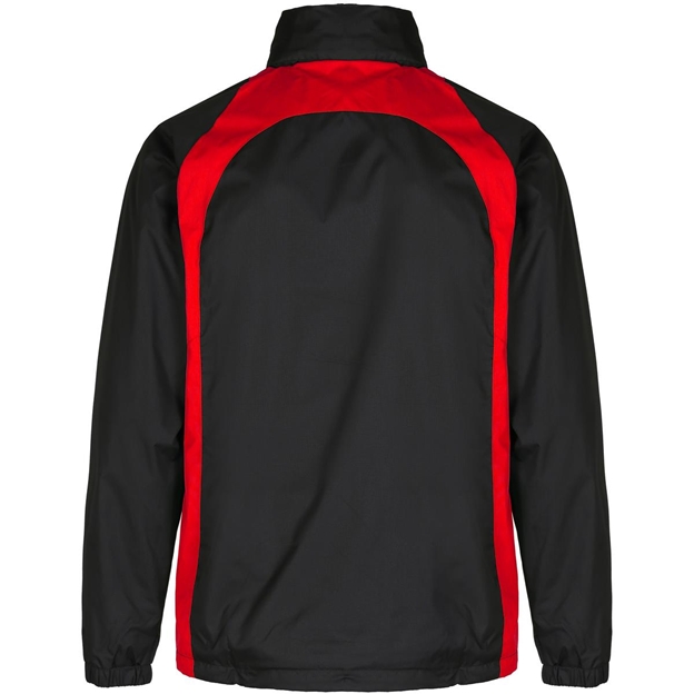Unbranded Teamwear Elite Showerproof Jacket Black/Red Kids - Bac