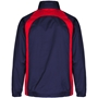 Unbranded Teamwear Elite Showerproof Jacket Navy/Red Kids - Back 