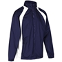 Unbranded Teamwear Elite Showerproof Jacket Navy/White Kids - Fr 