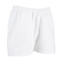 Unbranded Teamwear Pro Rugby Shorts White Kids - Front 