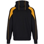 Unbranded Teamwear Premium Pro Hoody Black/Amber Kids - Back 