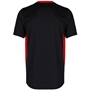 Unbranded Teamwear Pro Training Tee Black/Red Kids - Back 