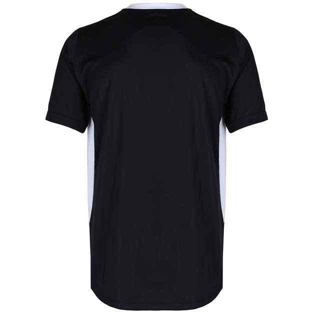 Unbranded Teamwear Pro Training Tee Black/White Kids - Back