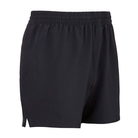 Unbranded Teamwear Pro Gym Shorts Black Kids - Front Unbranded Teamwear Pro Gym Shorts Black Kids - Front