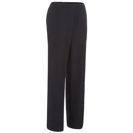 Unbranded Teamwear Ladies Classic Stadium Pants Black - Front