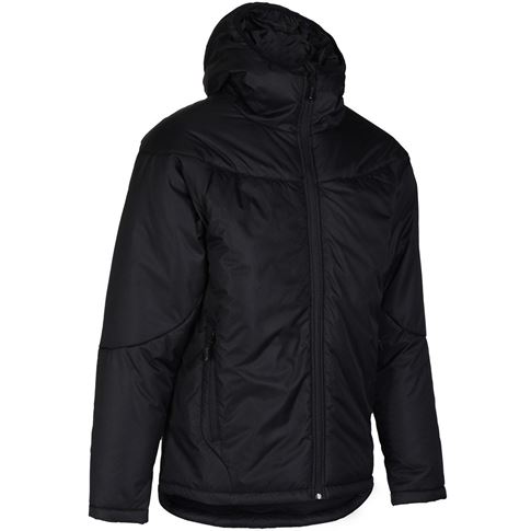 Unbranded Teamwear Contoured Thermal Jacket Black - Front Unbranded Teamwear Contoured Thermal Jacket Black - Front