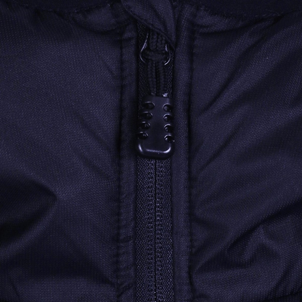Unbranded Teamwear Contoured Thermal Jacket Navy Kids detail