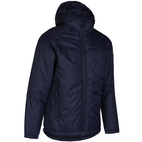 Unbranded Teamwear Contoured Thermal Jacket Navy Kids front Unbranded Teamwear Contoured Thermal Jacket Navy Kids front