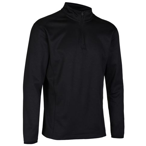 Unbranded Teamwear Functional Midlayer Black - Front Unbranded Teamwear Functional Midlayer Black - Front
