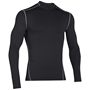 Under Armour Coldgear Compression Mock Black - Front 