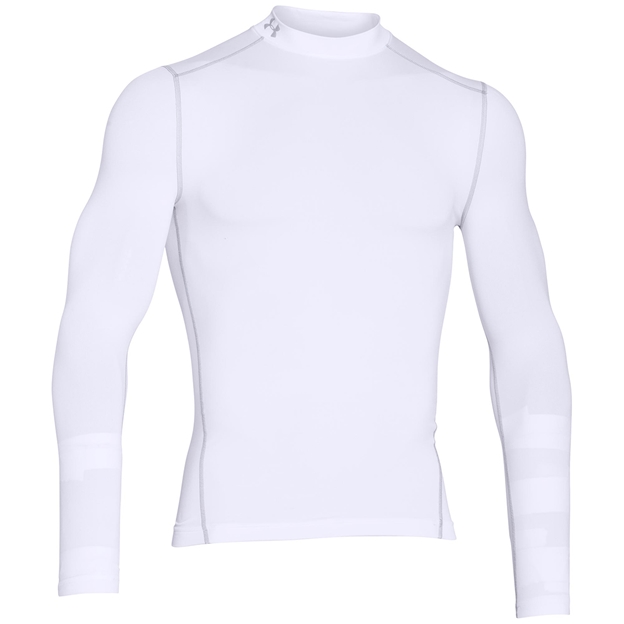 Under Armour Coldgear Compression Mock White - Front