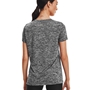 Under Armour Womens Tech Twist Tee - Grey - Back 