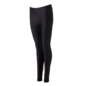 Under Armour Womens Heatgear Compression Leggings Black - Front 