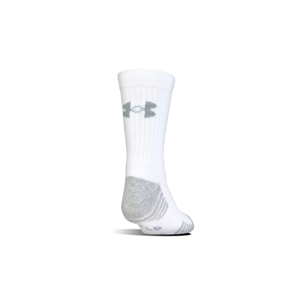 Under Armour Crew Socks White Kids - Back