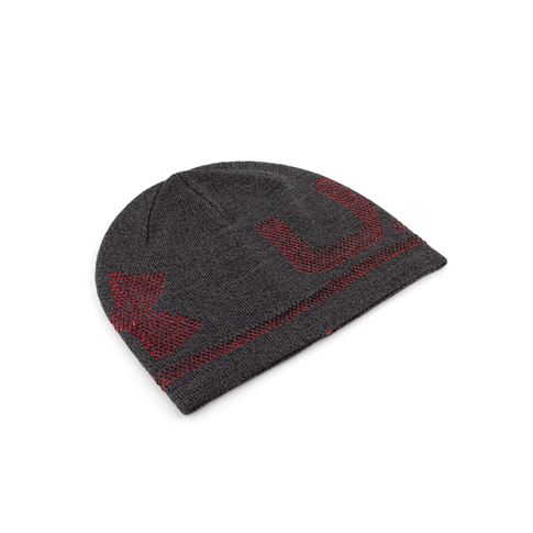 Under Armour Billboard 3.0 Beanie Pitch Grey - Front Under Armour Billboard 3.0 Beanie Pitch Grey - Front