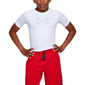 Under Armour Heatgear Top White Kids - Model 1