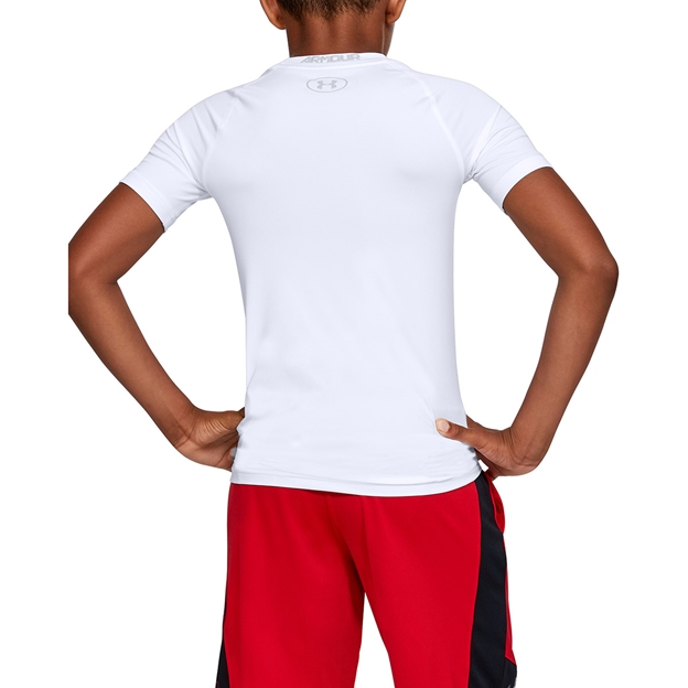 Under Armour Heatgear Top White Kids - Model 2
