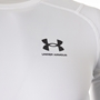 Under Armour Heatgear Compression Top White - Short Sleeve - Log 