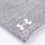 Under Armour Mens Rival Shorts - Onyx White - Logo 