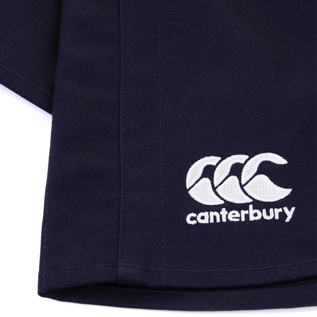 Canterbury Kids Cotton Professional Rugby Match Shorts - Navy - 