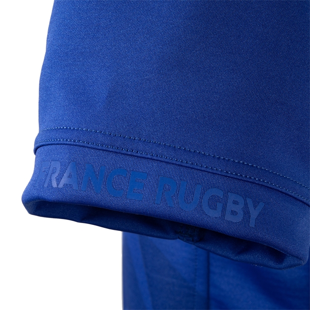 France Womens Home Rugby Shirt - Short Sleeve Royal 2023 - Sleev