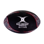 Gilbert Rugbystore Supporters Rugby Ball - Black - Back 