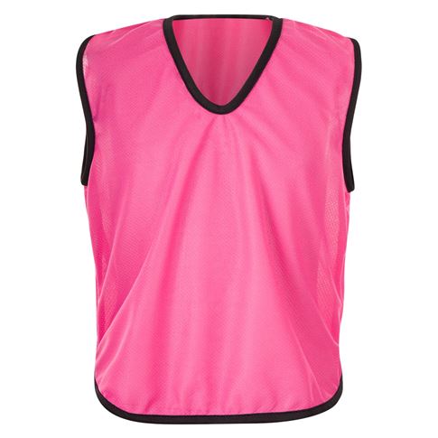 Mesh Training Bib Pink - Front Mesh Training Bib Pink - Front