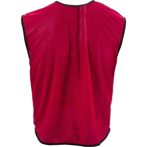 Mesh Training Bib Red - Back