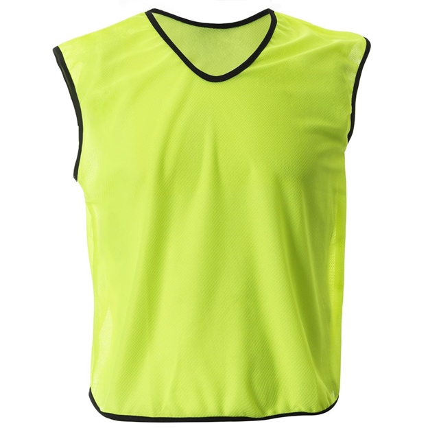 Mesh Training Bib Yellow - Front