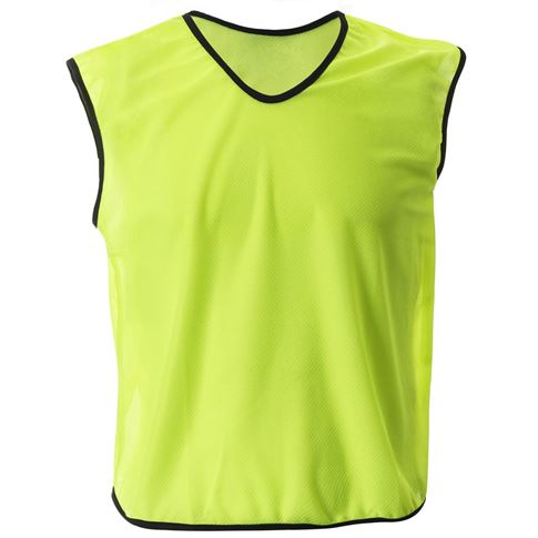 Mesh Training Bib Yellow - Front Mesh Training Bib Yellow - Front