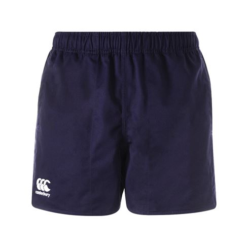 Canterbury Mens Cotton Professional Rugby Match Shorts - Navy - Canterbury Mens Cotton Professional Rugby Match Shorts - Navy -
