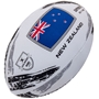 Gilbert New Zealand Supporters Rugby Ball - Front 