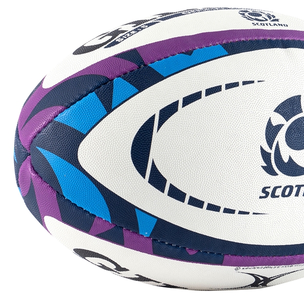 Gilbert Scotland Replica Rugby Ball - Detail