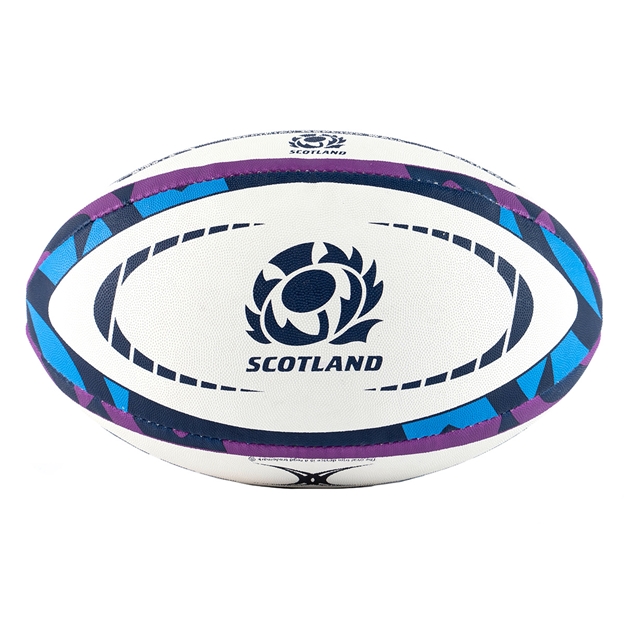Gilbert Scotland Replica Rugby Ball - Back