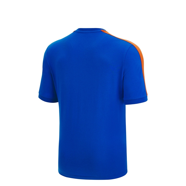 Rugby World Cup 2023 Macron Kids Cotton T-Shirt - Royal Blue - B