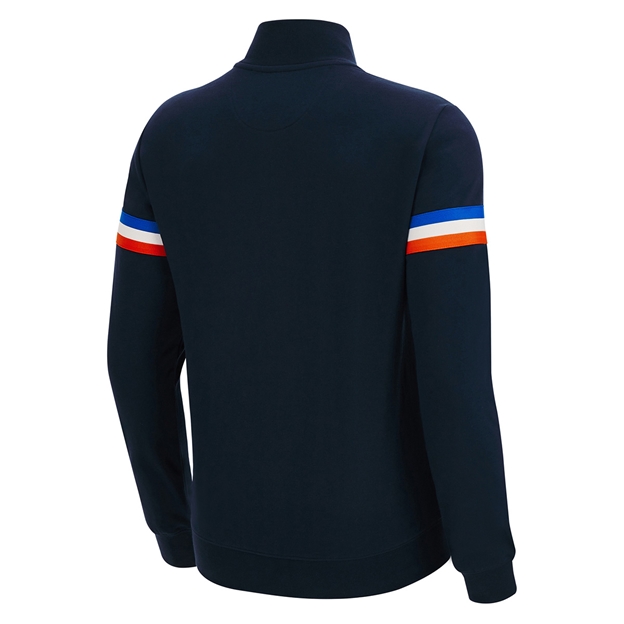 Rugby World Cup 2023 Macron Mens Full Zip Sweatshirt - Navy - Ba