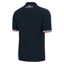 Rugby World Cup 2023 Macron Mens Polo Shirt - Navy - Back 