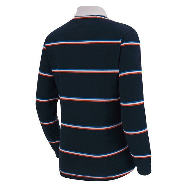 Rugby World Cup 2023 Macron Mens Rugby Shirt - Navy and Red - Ba