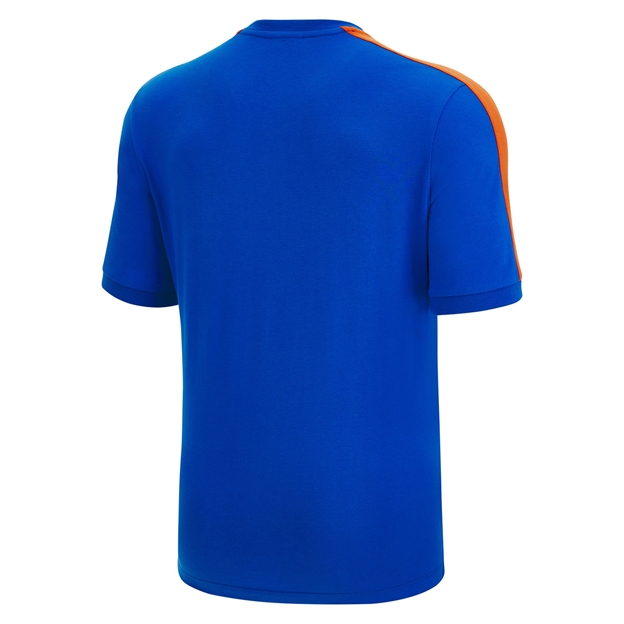 Rugby World Cup 2023 Macron Mens Cotton T-Shirt - Royal Blue - B