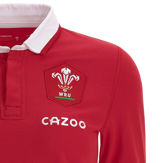 Wales Womens Classic Home 3/4 Sleeve 2022 - Badge