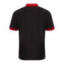 Macron Wales Mens Polycotton Polo - Black - Back 