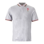 Macron Wales Mens Polycotton Polo - Grey - Front 