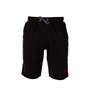 Macron Wales Mens Sweat Shorts - Black - Front 