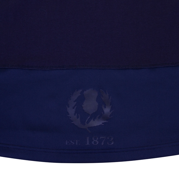 Scotland Mens Classic Home Rugby Shirt - Short Sleeve Navy 2023 