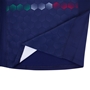 Italy Mens Training Rugby Shirt - Short Sleeve Navy 2023 - Hem 