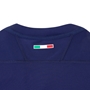 Italy Mens Training Rugby Shirt - Short Sleeve Navy 2023 - Back  