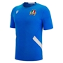 Italy Mens Training Gym Tee - Azzurri 2023 - Front 