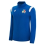 Italy Mens Training 1/4 Zip Top - Azzurri 2023 - Front 